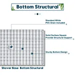 shower base