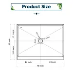 shower base